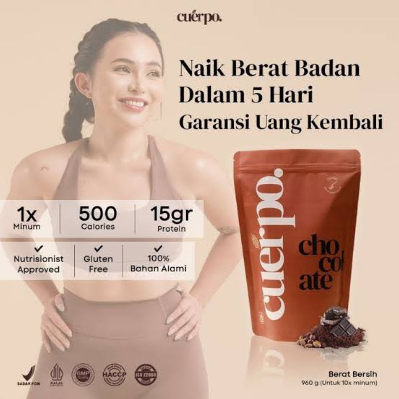 

Cuerpo Sisi Tinggi Kalori & Protein BPOM Rasa Coklat