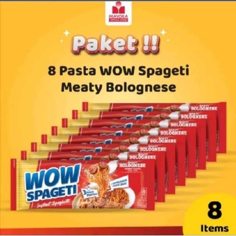 

Wow spageti bolognese 8pcs