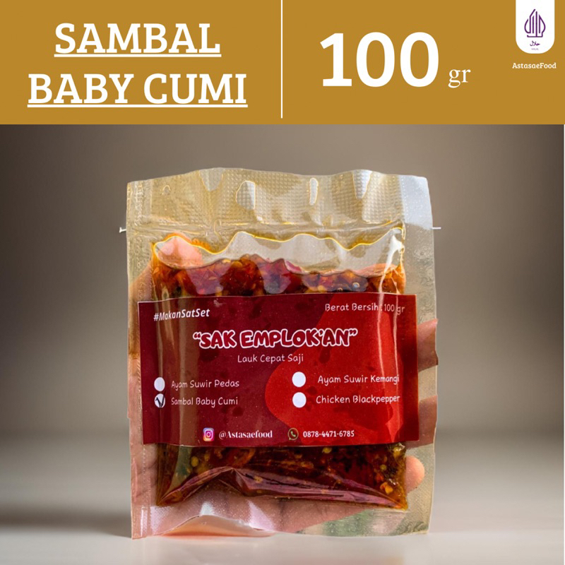 

SAMBAL BABY CUMI | SAMBAL CUMI PRAKTIS | LAUK CEPAT SAJI | MAKANAN INSTAN | LAUK TRAVELLER