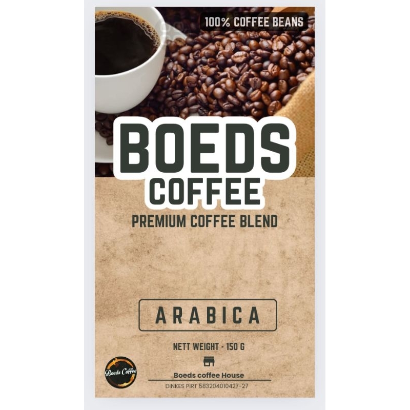 

kopi bubuk boeds coffee premium coffee blend arabica blend 150g