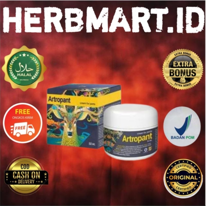 (COD) ARTROPANT CREAM ORIGINAL ASLI OBAT TULANG SENDI KAKU atropan detox