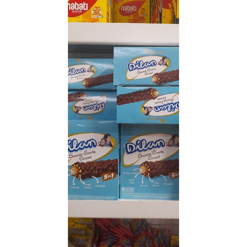 

DILAN crunchy caramel 2000 24gr 1 box isi 12 pcs