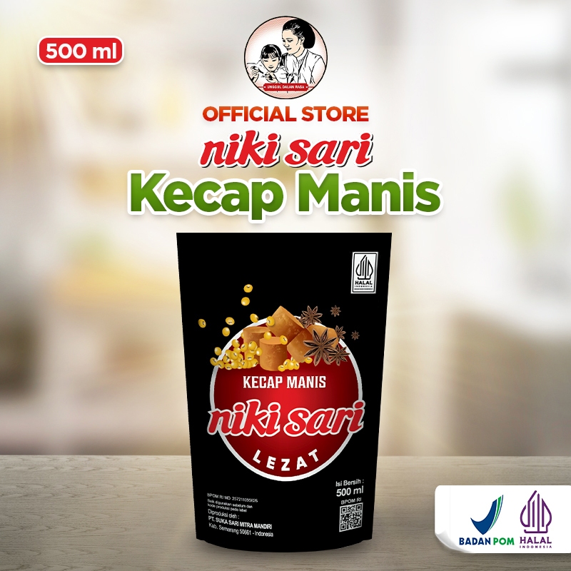 

Kecap Manis Nikisari Standing Pouch 500 ml