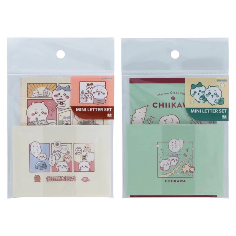 

Mini Letter Set Chiikawa Comic Scene Hachiware Usagi Set Surat Mini Limited Edition