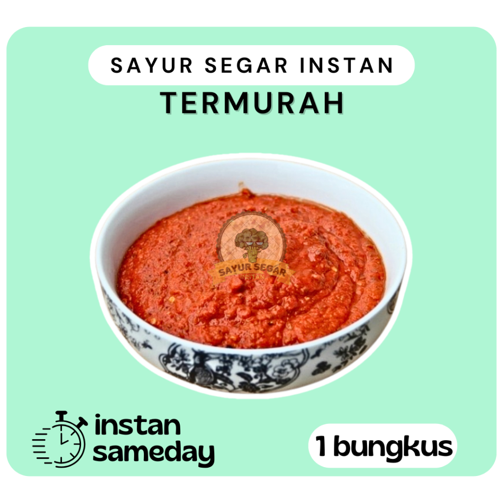 

Cabai Giling 1 Bungkus Simple - Sayur Segar Instan