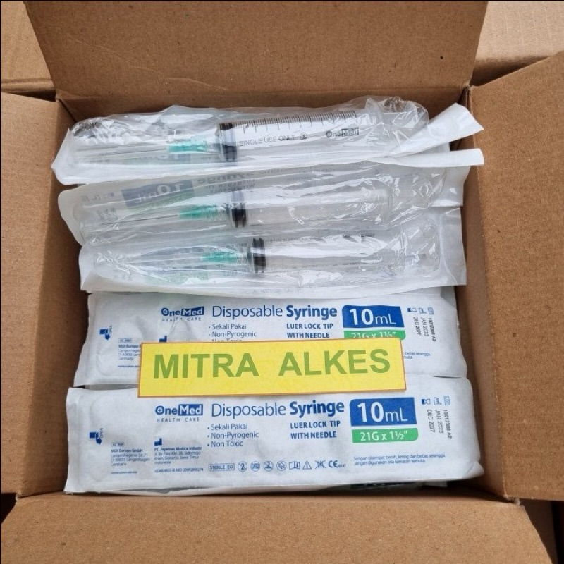 ONEMED DISPOSABLE SYRINGE 10ml