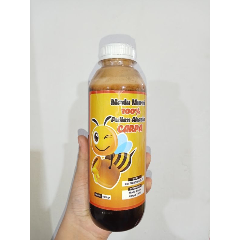 

Madu Murni 100% Pullen Akasia Carpa 650 gr