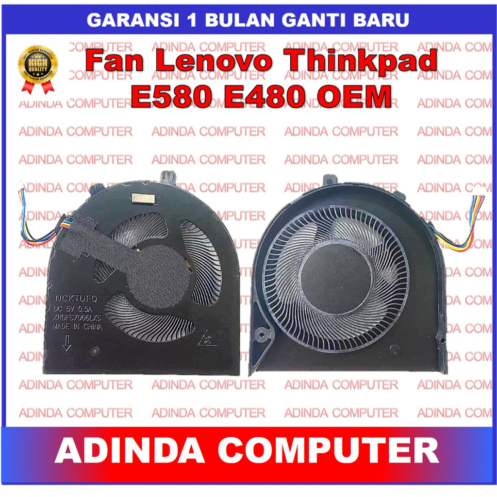 Fan Lenovo Thinkpad E580 E480 E580 E480 20KN 20KQ 20KS 20KT OEM