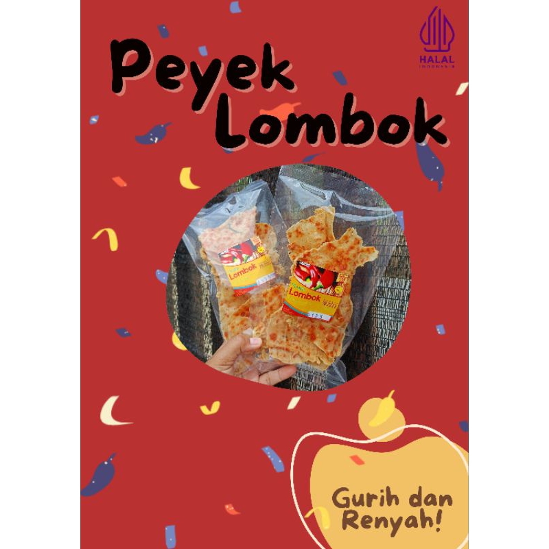 

Peyek Lombok (50gr)