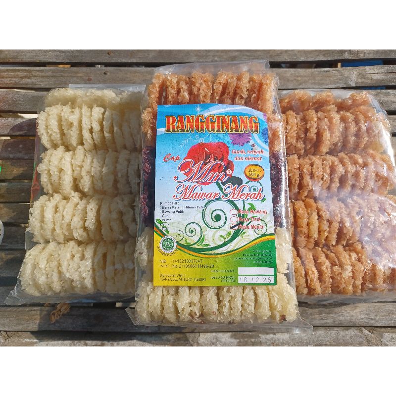 

RENGGINANG MINI MENTAH CAP MAWAR 500GR KHAS KEDIRI