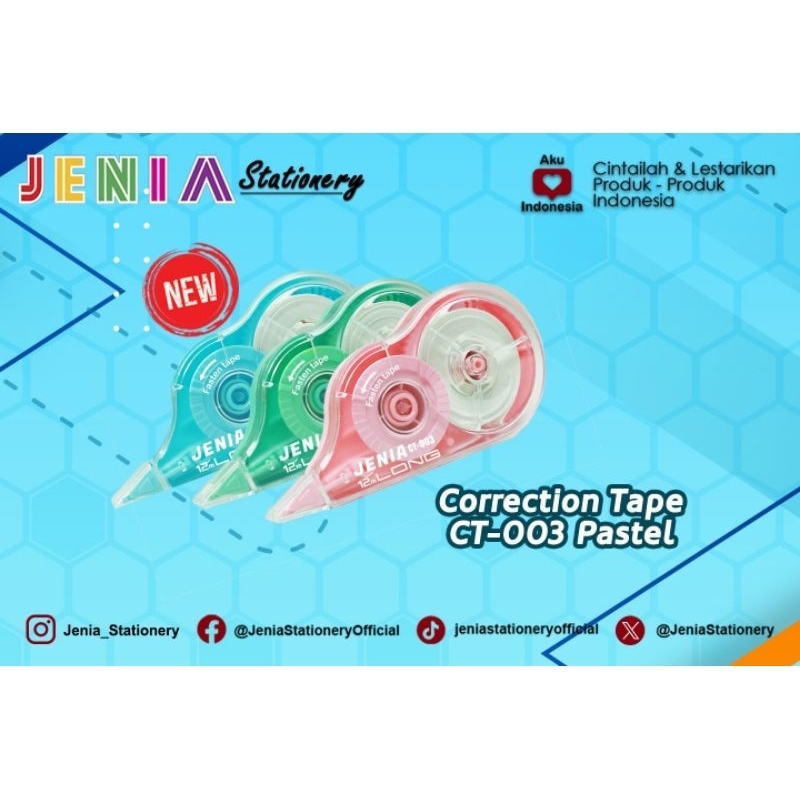 

TIPEX KERING / CORRECTION TAPE JENIA / 1PCS