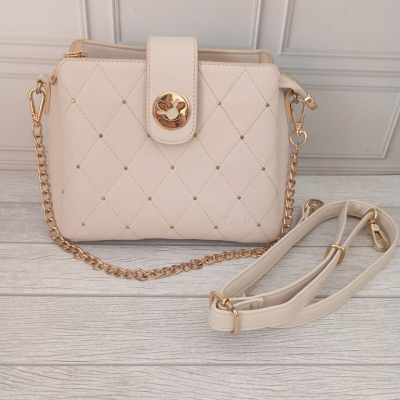 EN-JI shoulderbag / slingbag Tas selempang wanita ENJI