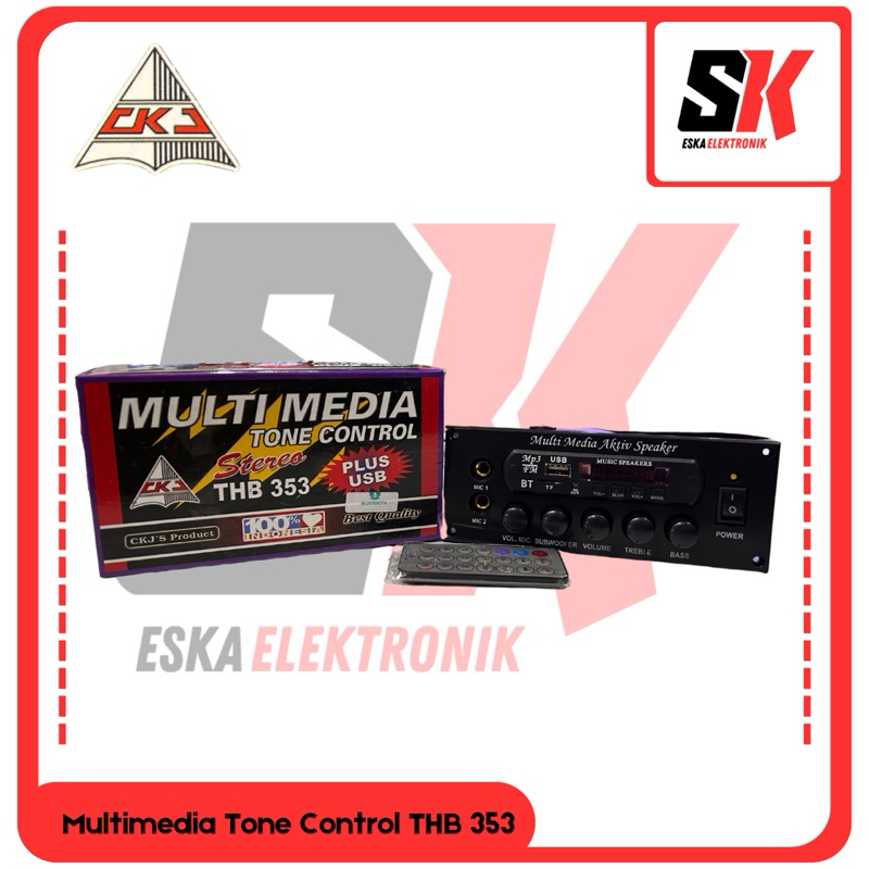 Multimedia Tone Control Stereo CKJ THB353
