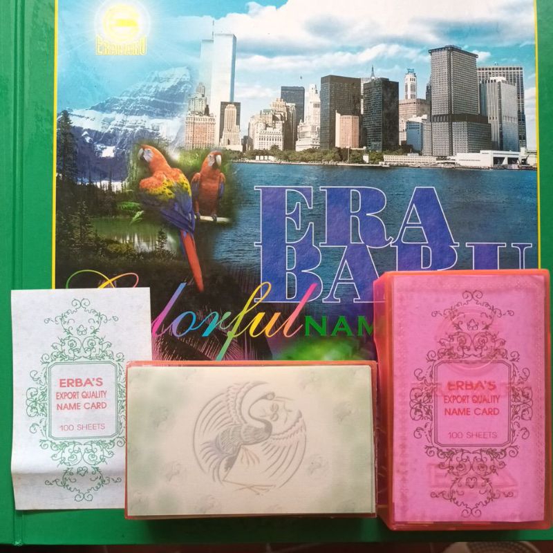 

ERBA PROMO KARTU NAMA ERA BARU | PRODUK DIJAMIN ORIGINAL | HARGA TERMURAH | KARTU NAMA ISI 100 | KARTU NAMA POLOS | KARTU NAMA BERGAMBAR