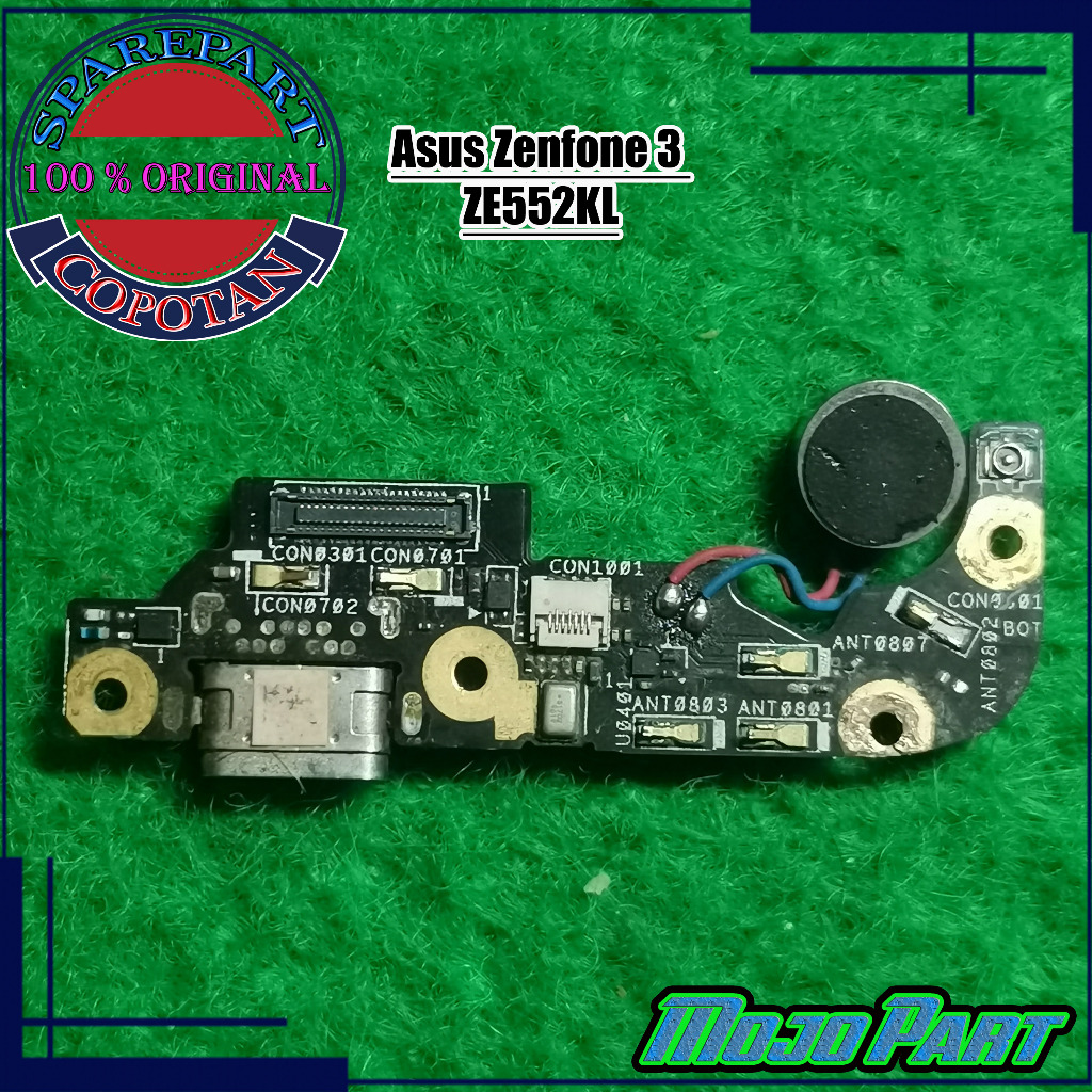 Asus zenfone 3 ZE552KL Papan konektor cas pcb ui board charger mesin bawah copotan