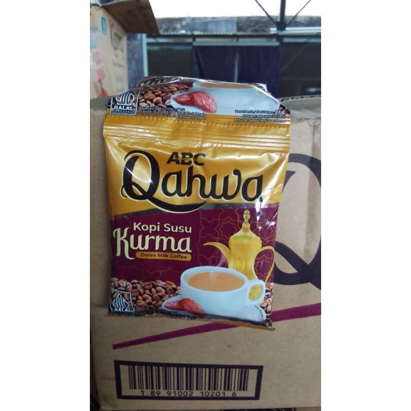 

ABC KOPI susu qahwa rasa kurma 30*10 saset