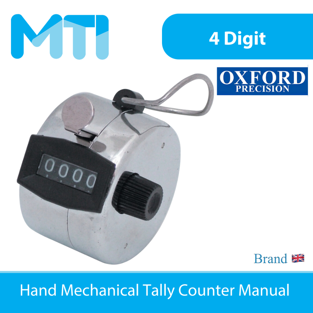 

OXFORD Alat Penghitung Desk and Hand Tally Counter Material Logam