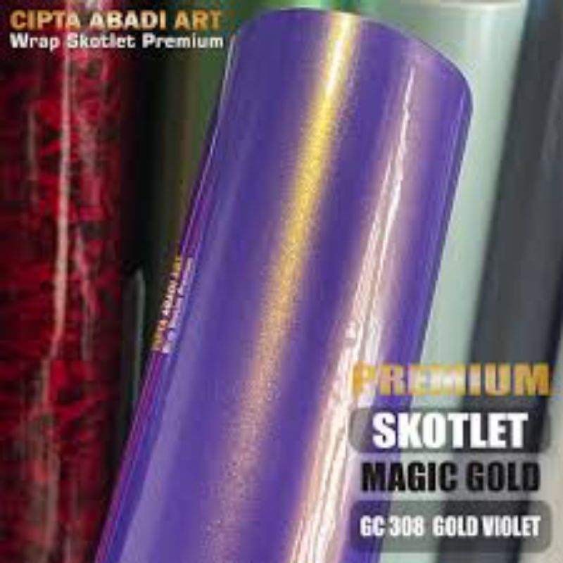 Sticker Skotlet Ungu Lilac Lembayung Untuk Body Motor  Sticker Skotlet Motor Ungu