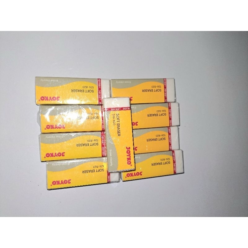 

9 PCS PENGHAPUS JOYKO PUTIH B20