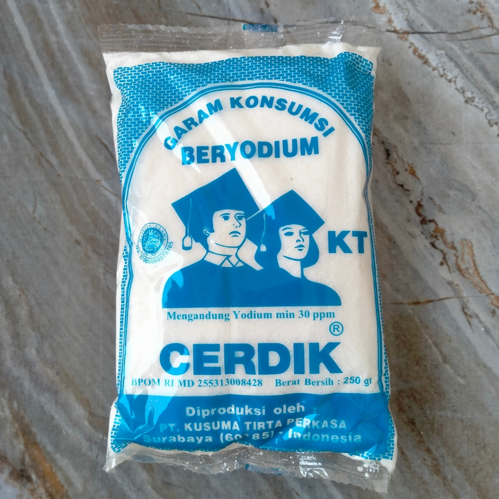 

Garam Halus CERDIK 250gr Beryodium