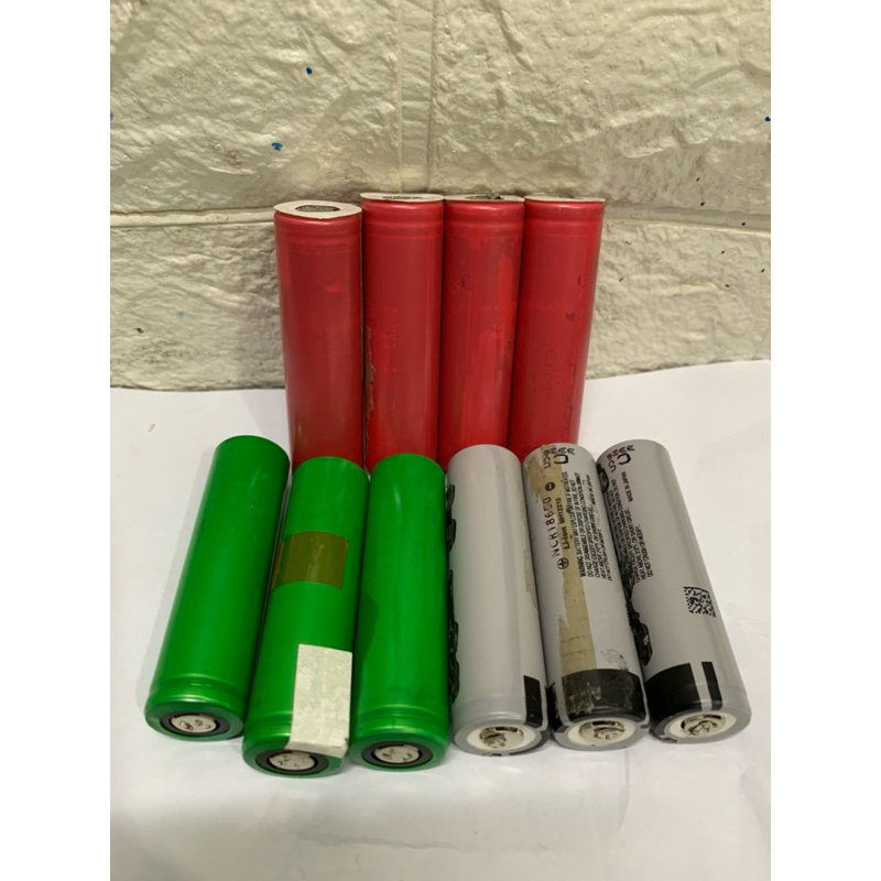 Baterai 18650 Bekas Laptop Batere Batrai Li Ion Kualitas Bagus - Generik