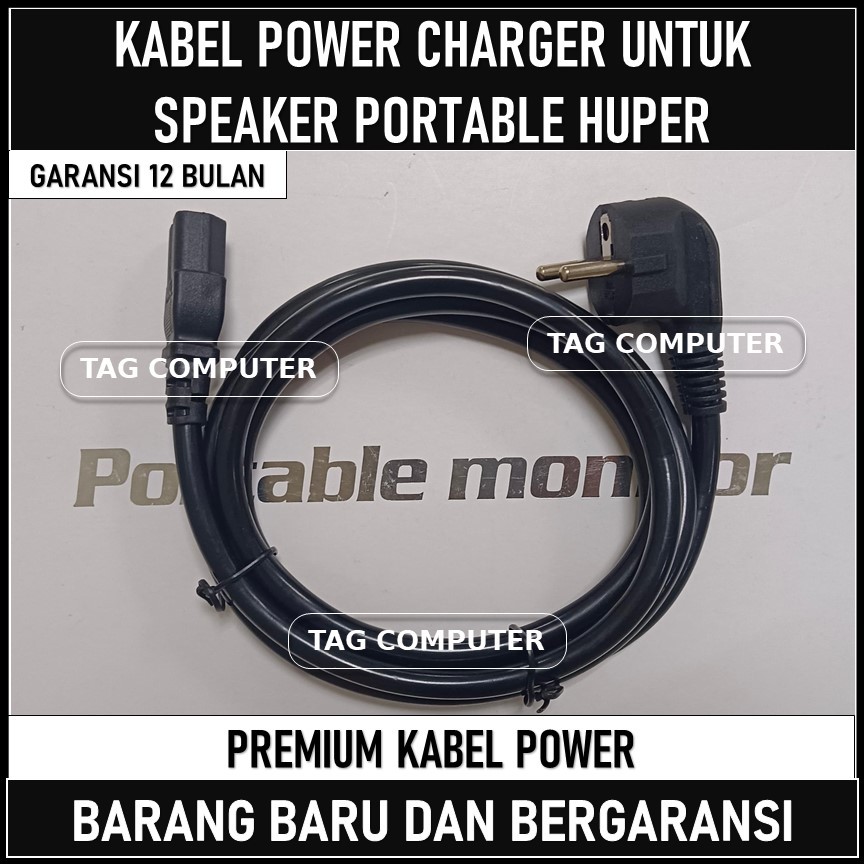 KABEL POWER UNTUK SPEAKER AKTIF HUPER