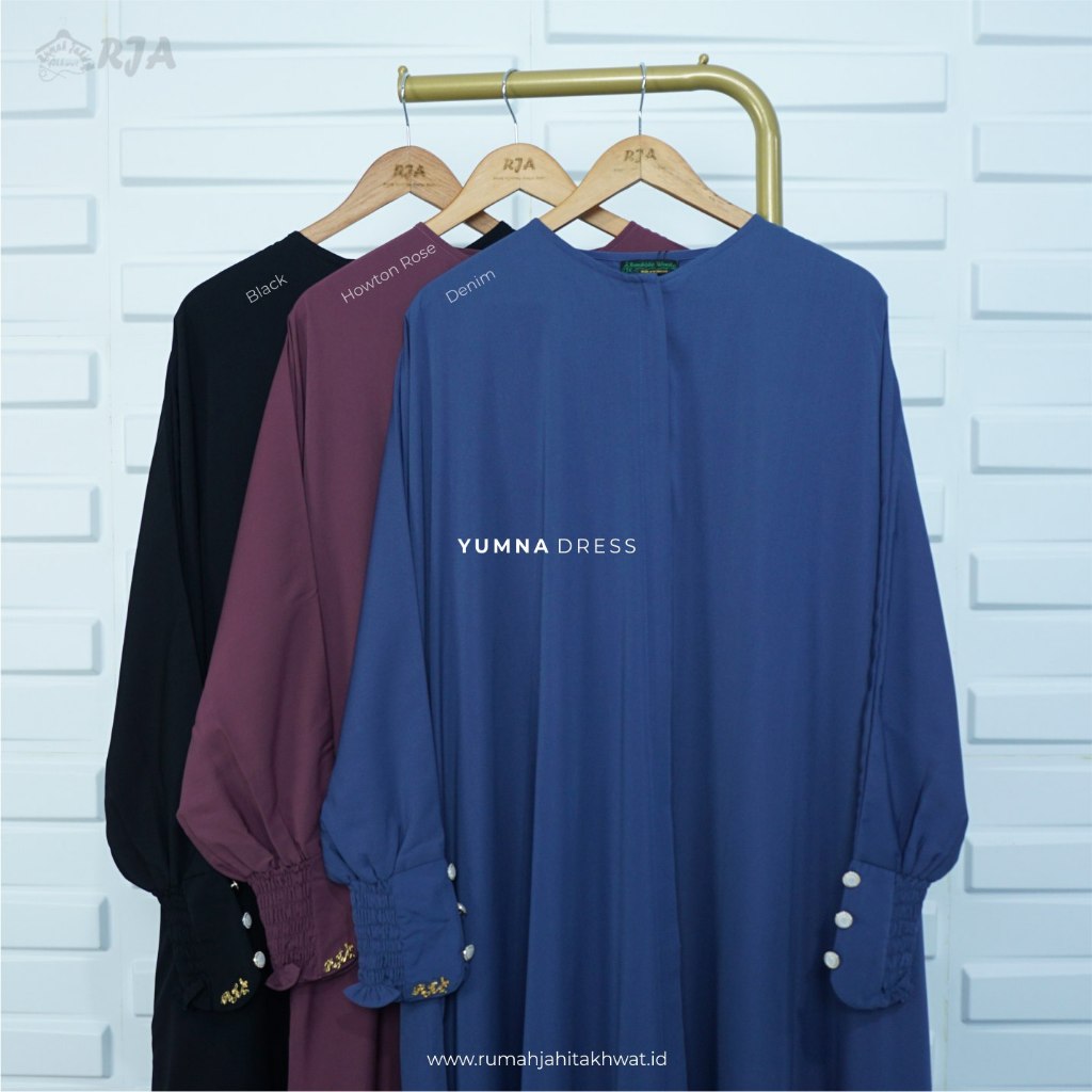 JUBAH YUMNA, ABAYAH PREMIUM, YUMNA RJA