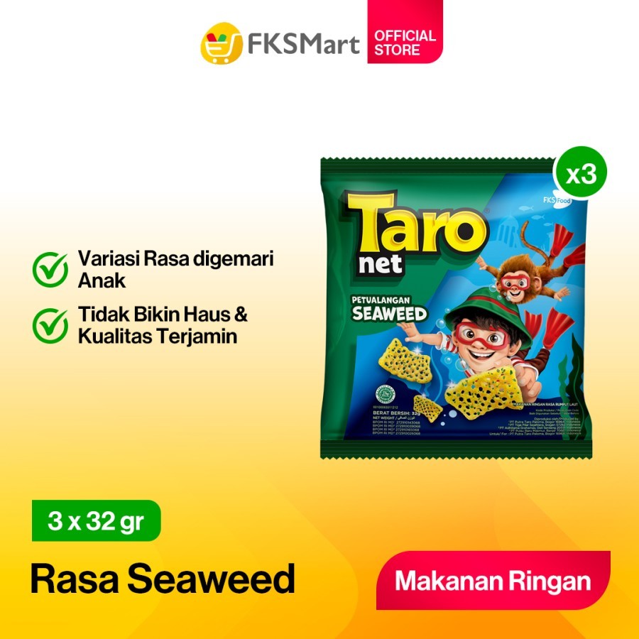 

Taro Net Medium Pack Paket Isi 3