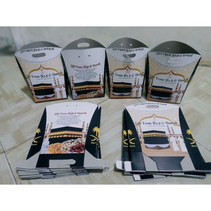 

1 pack(isi 50pcs) Dus tenteng dus tali goodie bag paketan oleh oleh hajji dan umroh