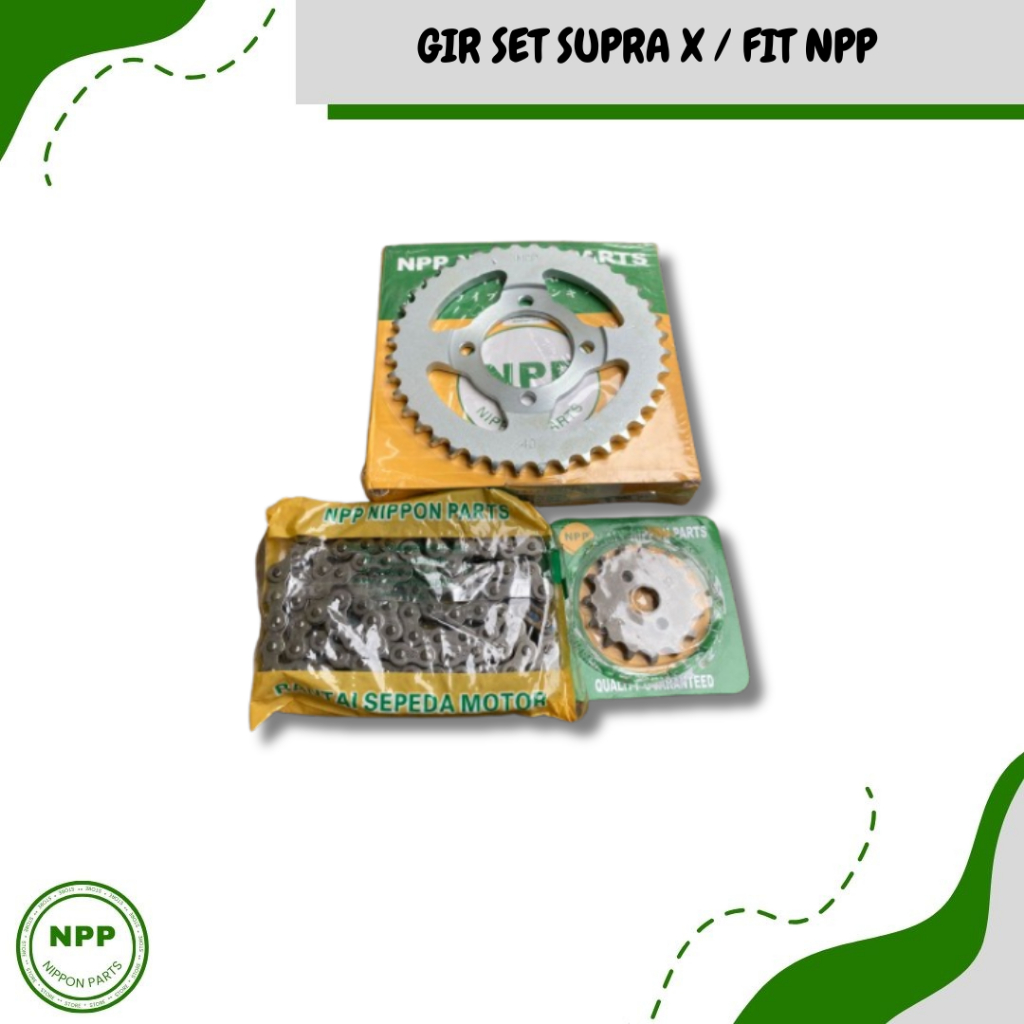 NPP Gir Set Supra X Fit || Gir Gear Paket  Gir Set Honda Supra X Fit Standart