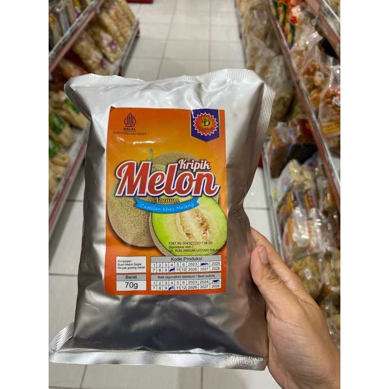 

Keripik Melon Berat 70 Gram