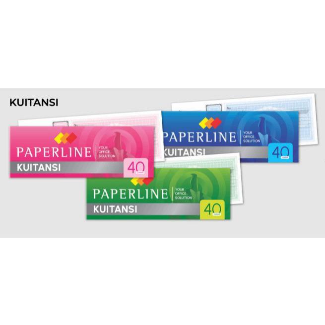 

PAPERLINE BUKU KUITANSI ISI 40 LBR (1 PAK) SIDU