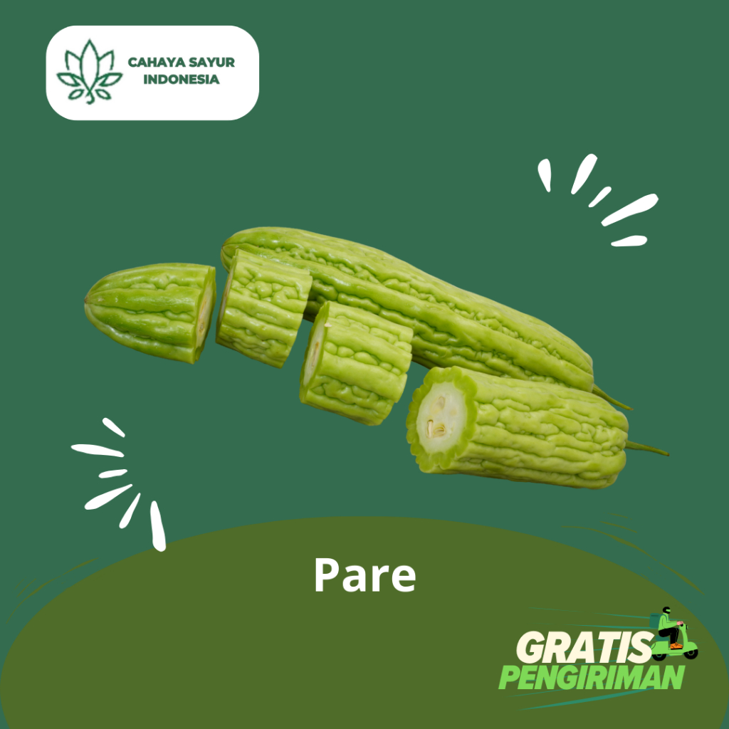 

Sayur Pare Segar 1Kg + Gratis Ongkir