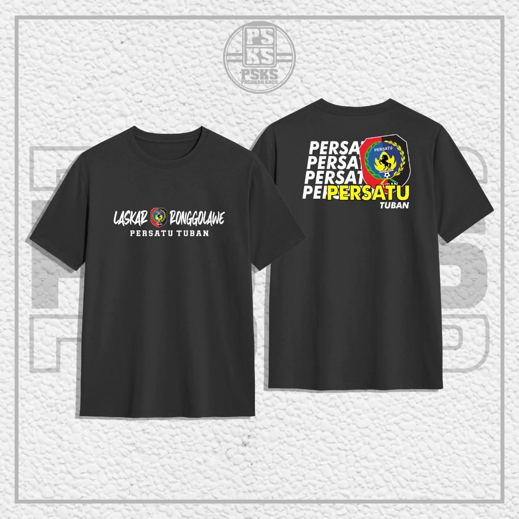Kaos Supporter Bola PERSATU Tuban Laskar Ronggolawe