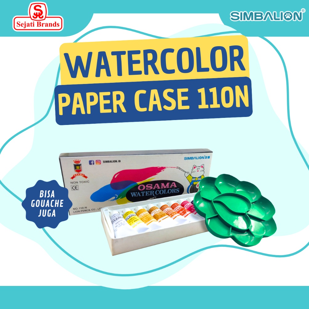 

KODE X56I Simbalion Cat Air Water Color 12 Warna Osama 11N Osama 12 Color