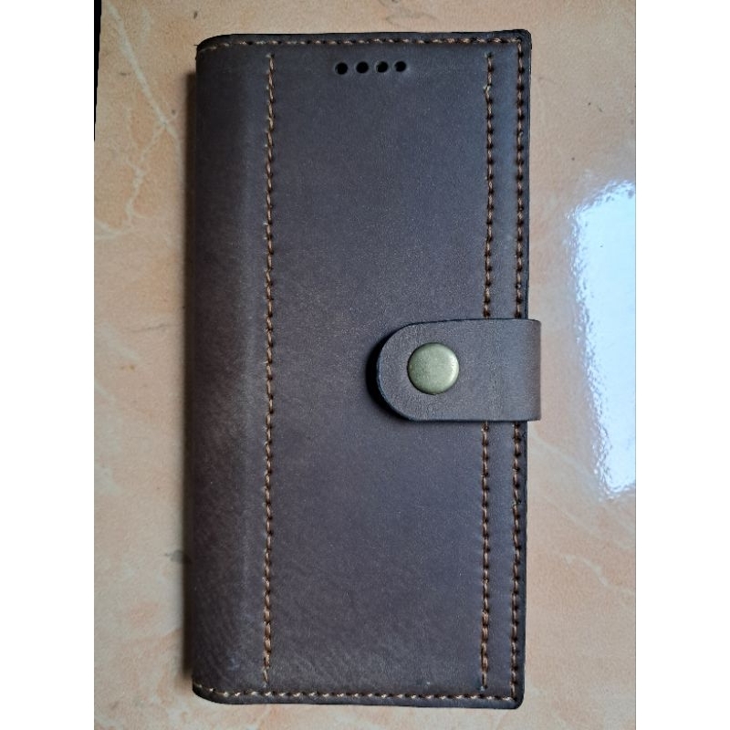 Case Flip Samsung A32 / A33 / A51 / A52 Kulit Sapi Asli