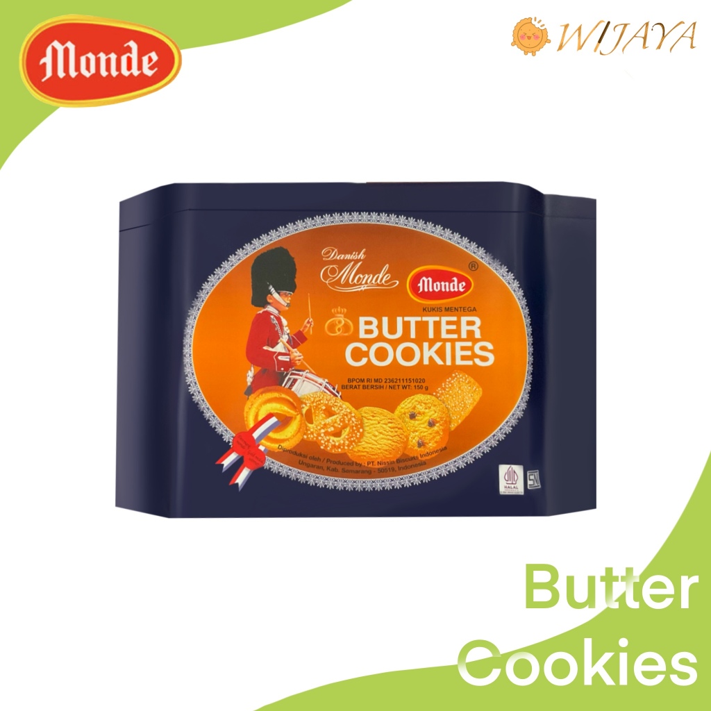 

Monde Butter Cookies 150gram 150 gram