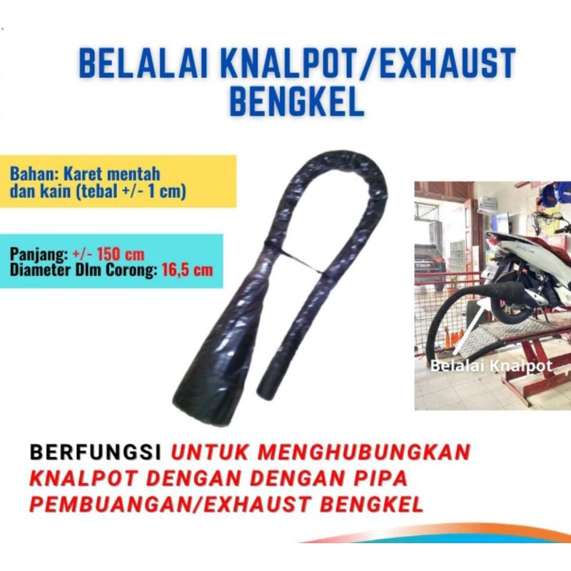 Belalai Knalpot Motor
