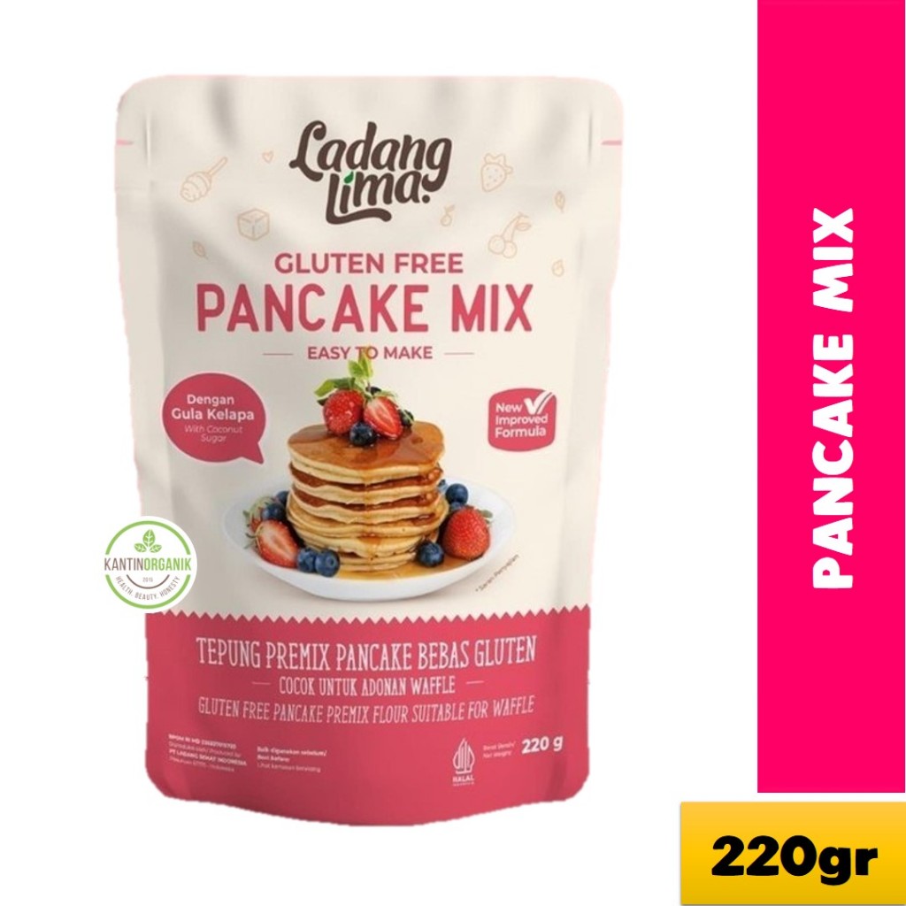 

Ladang Lima Tepung Pancake mix Bebas Gluten