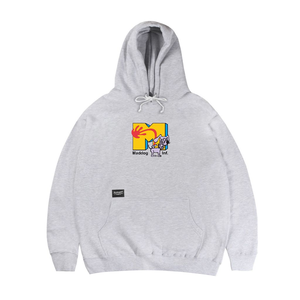 Maddog Infected - Hoodie -  MTV HD Misty | Jacket Pria Wanita Unisex Abu Distro Official Maddog Infe