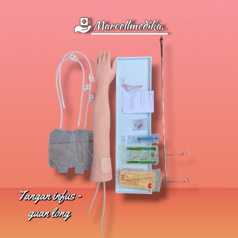 PHANTOM MANEKIN TANGAN INFUS GUAN LONG / MANIKIN PERAGA TANGAN INFUS GUANLONG