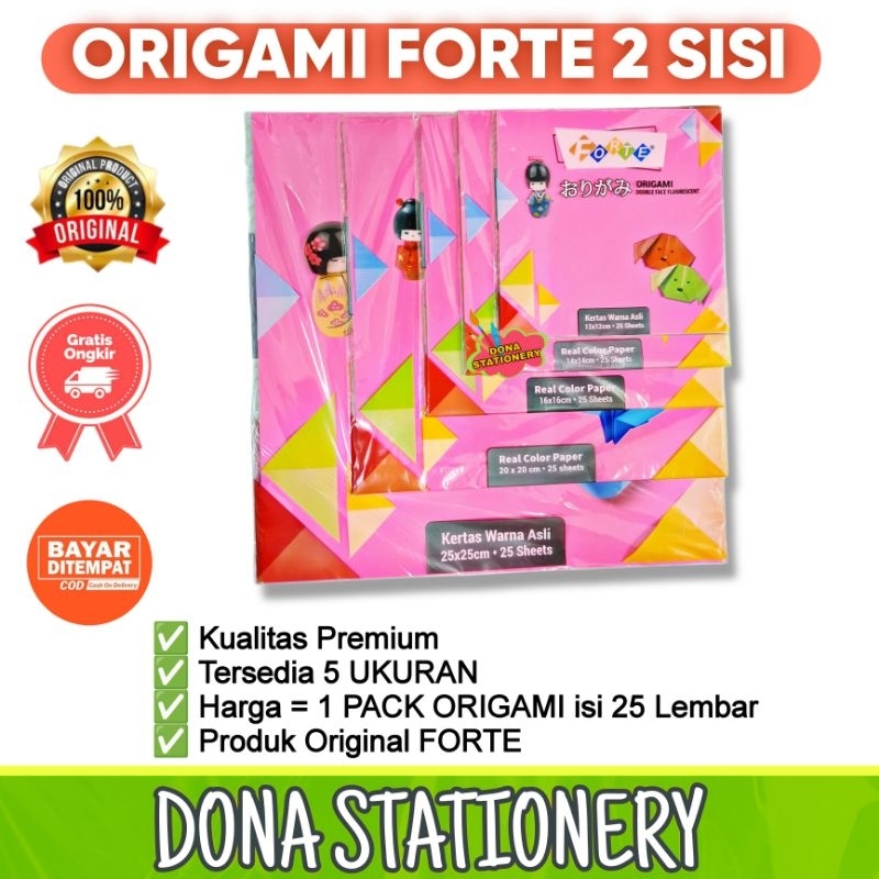 

Origami Forte 2 Warna | Origami Forte Murah | Origami Warna-warni