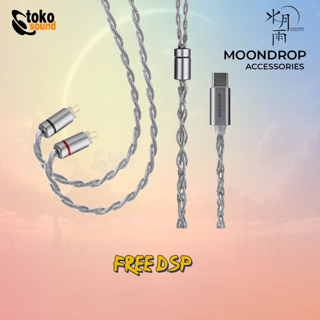 Moondrop FREE DSP - Upgrade Plug Type C Cable For In Ear Monitor