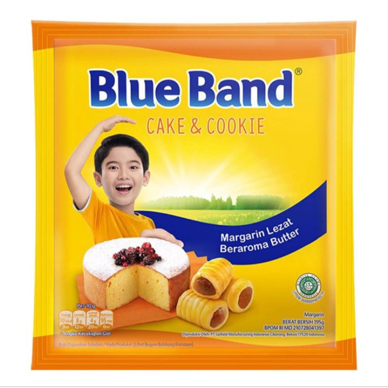 

Blue Band Margarin Kue & Cookie Sachet 200 g