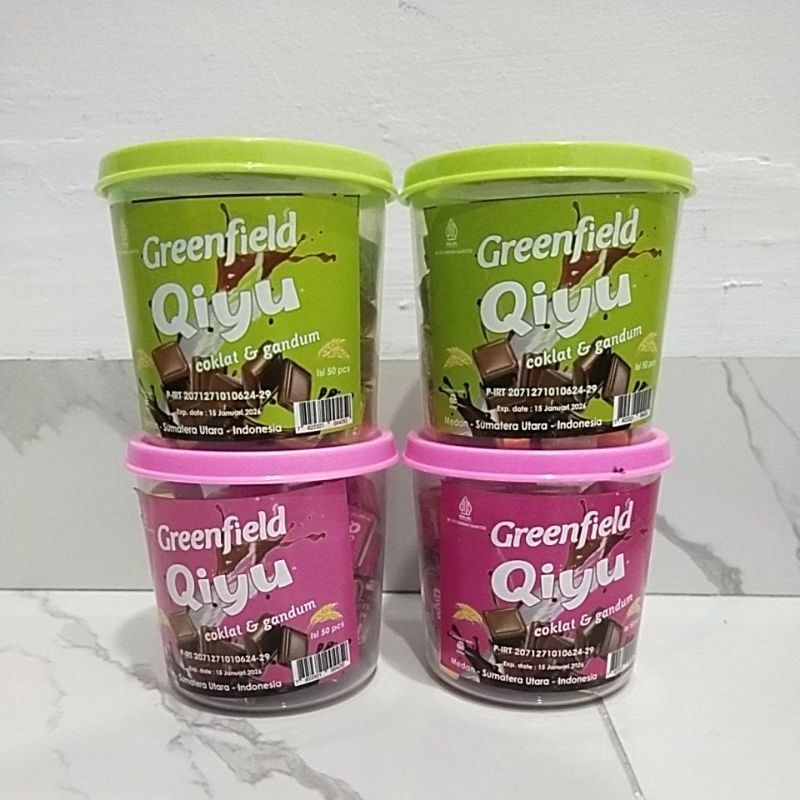 

Coklat Viral Greenfield Qiyu (50 pcs) halal