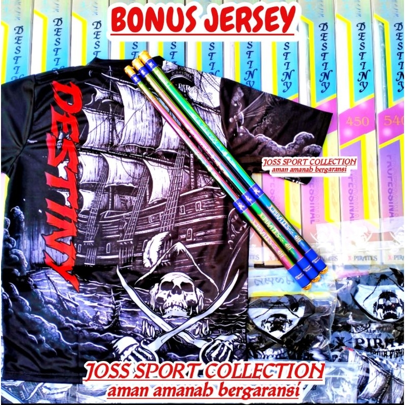 TEGEK DESTINY ISABELLA SALAZAR X-PIRATES  BONUS JERSEY 360 450 540  X-PIRATES ISABAELLA SALAZAR 450 