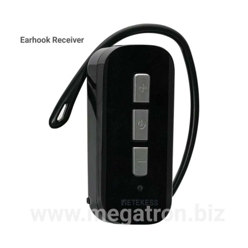 Audio Earhook Receiver RETEKESS TT111 - Wireless Tour Guide System