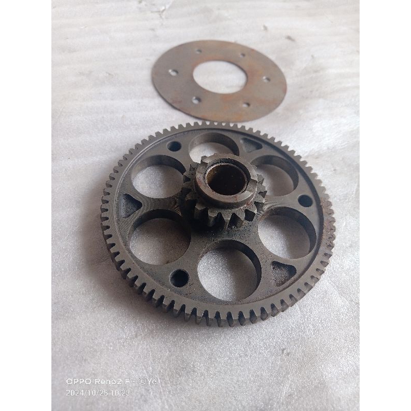 gigi gir gear gendeng gila sekunder primary rumah kopling scorpio skorpio original losspack CKD