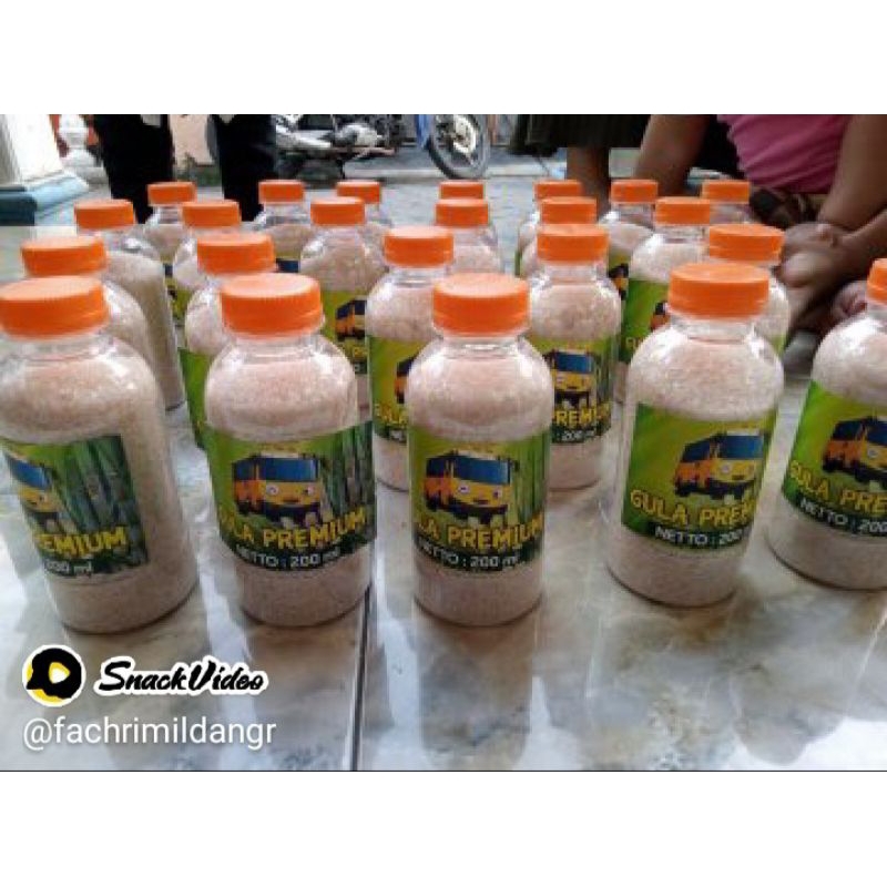 

Souvenir GULA kemasan Botol 200 gr