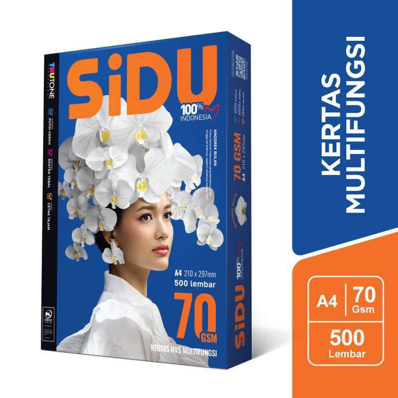 

100 lembar kertas HVS eceran PP Lite / Sidu